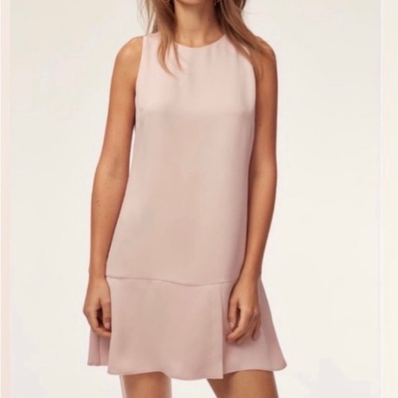Aritzia babaton Arsha dress pink size 0 - Picture 2 of 10
